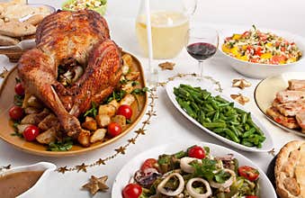 Christmas Dinner Table