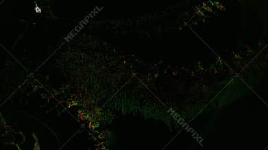 Static splash distortion noise artifacts wave art