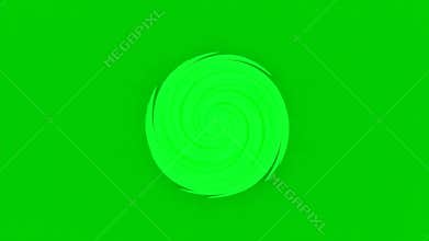 Vibrant green swirling vortex abstract background motion graphic dynamic energy flow