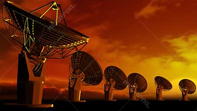 Satelite dishes