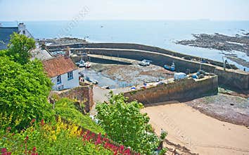 Crail harbor, Fife
