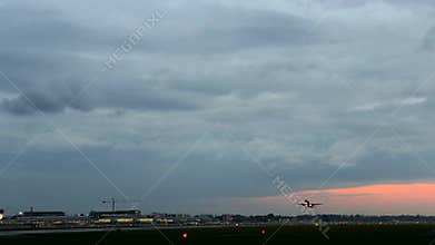 Aircraft at take off