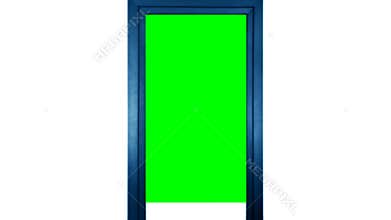 Afterlife heaven opening door