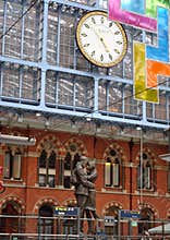 London Train Station St Pancras