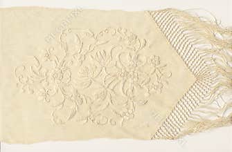 1800's silk embroidery