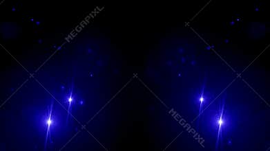 Lens flare light flash back