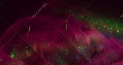 Color wave steam texture paint light bulb swirl