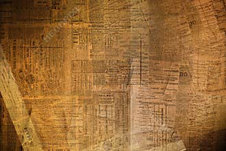 Vintage Newspapers Background
