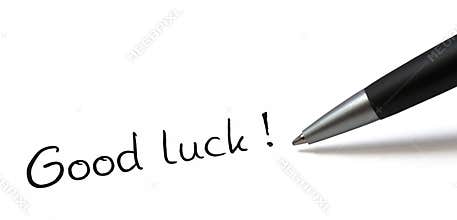 Good luck