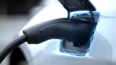 Electric Vehicle Charging - A Close-Up of Sustainable Transportation