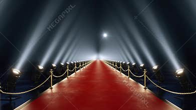 Loop red carpet animation