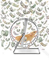 Business Money Economy Rat Race
