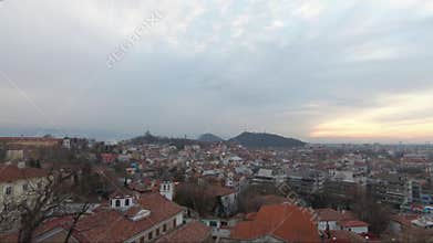 Walking on Rahat tepe in Plovdiv