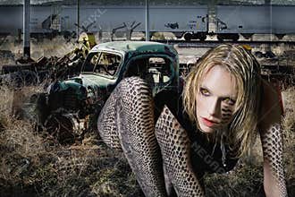 Woman Snake