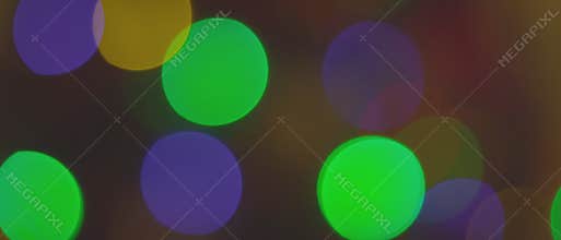 4,5k of christmas tree ornaments with lights in blur