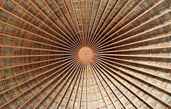Round roof peak