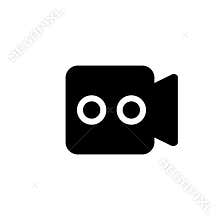 Video camera icon vector illustrat.