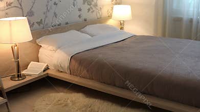 Interior of the bedroom