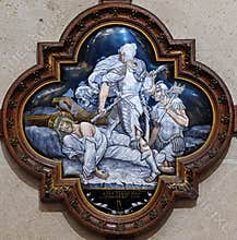 9th Stations of the Cross, Jesus falls the third time
