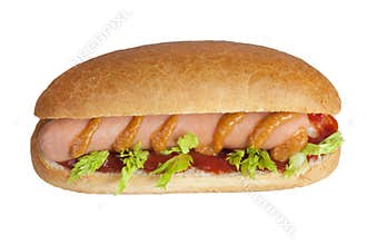 Simple hot dog