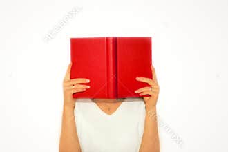 Reading a book