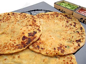 Indian Food-Aloo Paratha