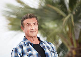 Sylvester Stallone attends the photocall