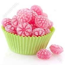 Raspberry candy