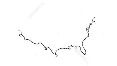 United States of America Heart Self-Animated Drawing 2D Animation