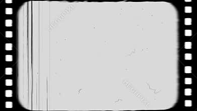 Old Film Effect 4K. Retro film video footage, ideal for overlay