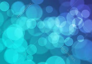 Blue Bokeh Light Background