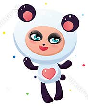 Cute panda