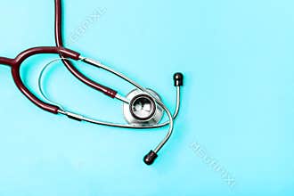 Stethoscope. Healthcare medical concept
