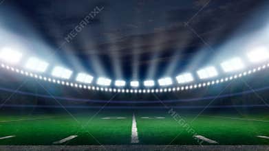America football stadium
