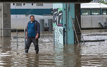 The flood of the Seine