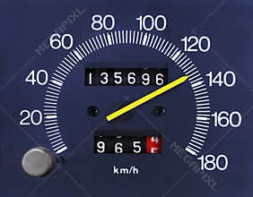 Automobile Speedometer and Odometer