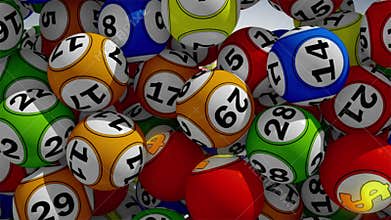 3D lottery balls
