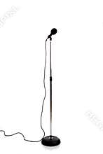 Microphone on a stand