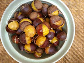 Cooked chestnuts