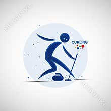 Curling championship banner