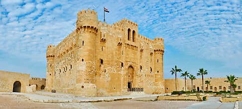 Discover medieval citadel of Alexandria, Egypt