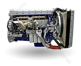 Truck engine