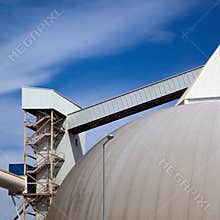 Industrial storage tank