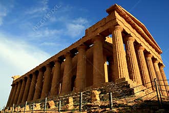 Concordia greek temple, Agrigento - Italy