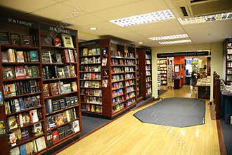 Oxford bookstore interior