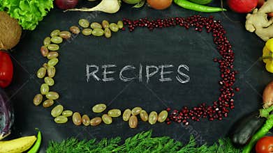 Recipes fruit stop motion