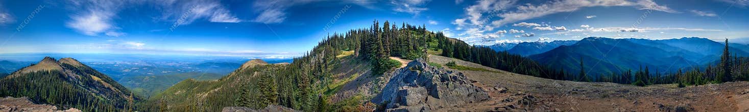 Olympic National Park Panorama