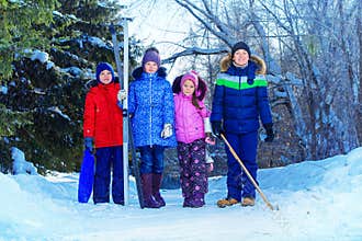 Winter activity for children