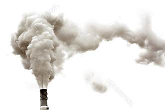 Dyrty smoke isolated