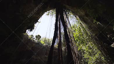 Cenote cave adventure in Tulum